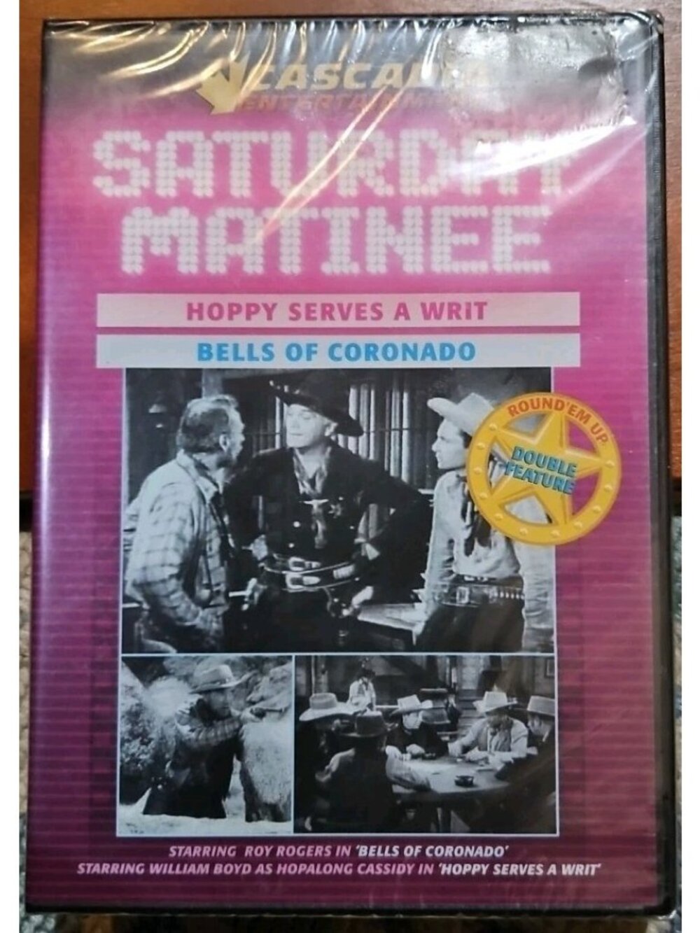Saturday Matinee - Hoppy Serves a Writ / Bells of Coronado (DVD) New Sealed